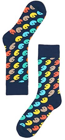 UIN Men Women's Sneaker Sock Art Painted Color Cotton Breathable Socks