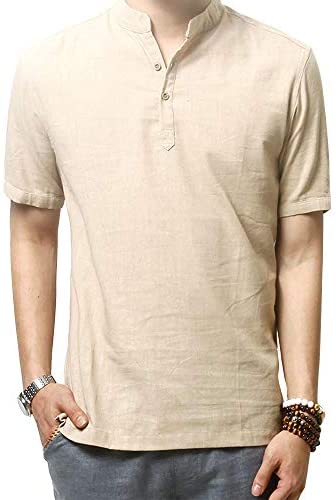 Men's Solid Button Closure Shirts