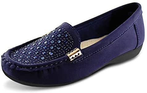 Women's Slip-on Loafers Flat Casual Driving Shoes