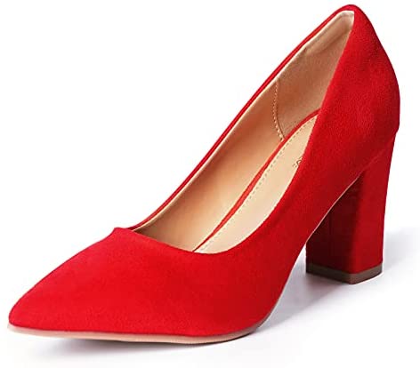 Heel The World Women's Pumps Pointed Toe Dress High Heels