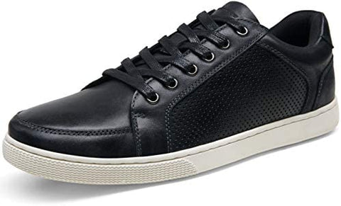 Men's Sneakers Leather Casual Shoes Breathable Business Casual Oxford Fashion Sneaker