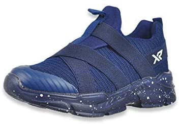 X RAY Footwear Boys Adan Low Top Casual Walking Hiking Fashion Athletic Faux Leather Shoe Sneaker, Round Toe, Rubber Outsole