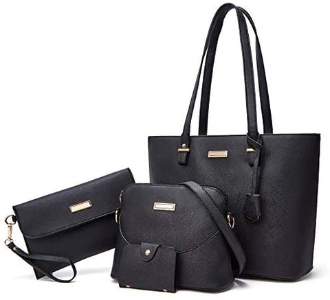 YNIQUE Satchel Purses and Handbags for Women Shoulder Tote Bags Wallets