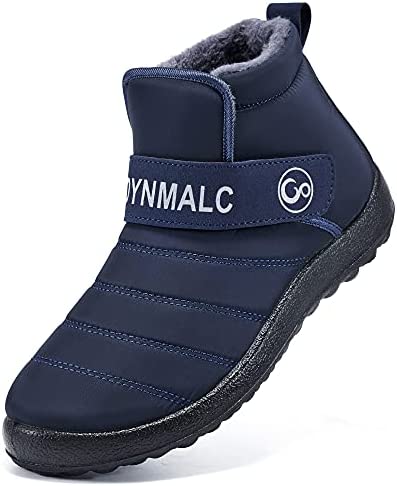 Womens Winter Snow Boots Waterproof Slip On Ankle Booties Fashion Warm Fur Lined Short Boot Comfortable Outdoor Work Shoes
