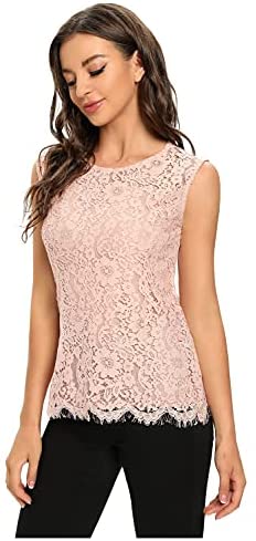 Women's Lace Fashion Tops/Crop/T-Shirt/Tank/Midi