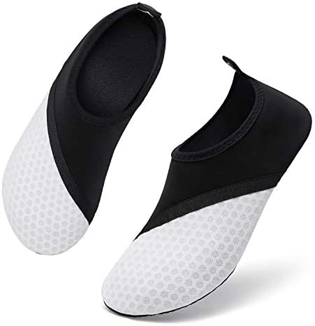 mysoft Women Men Water Shoes Barefoot Sports Aqua Yoga Socks for Beach Swim