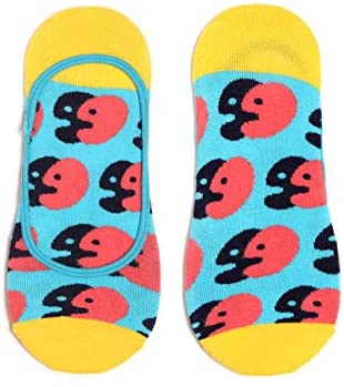 UIN Men Women's Sneaker Sock Art Painted Color Cotton Breathable Socks