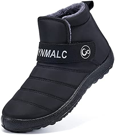 Womens Winter Snow Boots Waterproof Slip On Ankle Booties Fashion Warm Fur Lined Short Boot Comfortable Outdoor Work Shoes