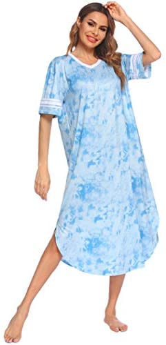 Women's V Neck Loungewear  Loose Sleepwear