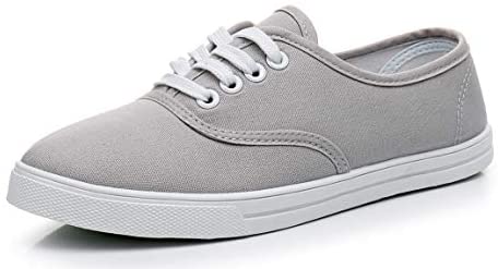 VenusCelia Women's Rainbow Canvas Lace Up SneakerⅡ