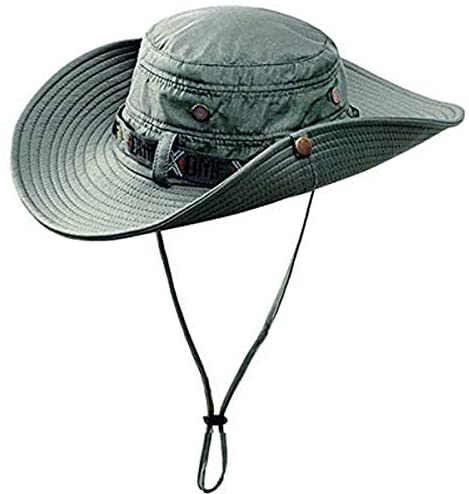 YMXHHB Jungle Camo Boonie Sun Hat Snap Wide Brim Caps Outdoor Fishing Hunting Safari Cap