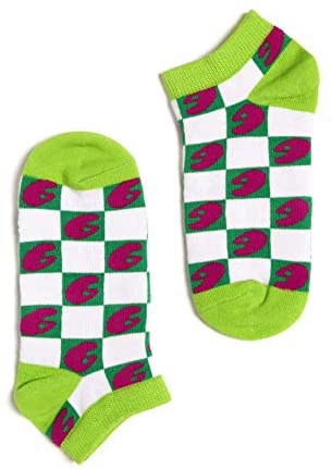 UIN Men Women's Sneaker Sock Art Painted Color Cotton Breathable Socks