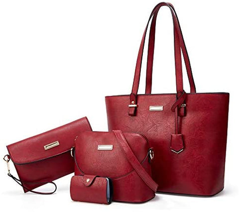 YNIQUE Satchel Purses and Handbags for Women Shoulder Tote Bags Wallets