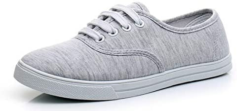 VenusCelia Women's Rainbow Canvas Lace Up SneakerⅡ