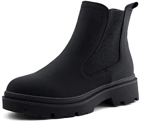 Women Lycra Chelsea Boots Low Heel Elastic Ankle Boots