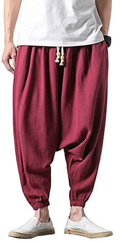 Men's Aladdin Hippie Loose Baggy Yoga Harem Pants