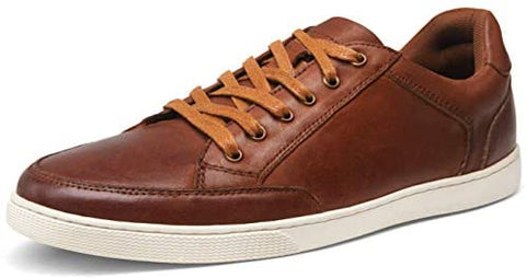 Valyrain Men's Sneakers Fashion Leather Casual Shoes Dress Sneaker Oxford Shoes