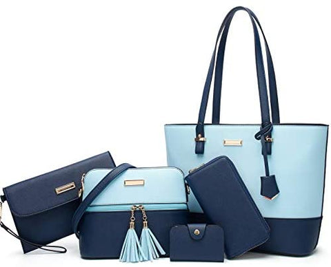 YNIQUE Satchel Purses and Handbags for Women Shoulder Tote Bags Wallets