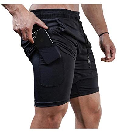 Men Casual Flat Front Shorts Straight Fit Stretch Chino Shorts