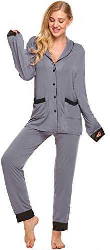 Womens Long Sleeve Sleepwear Sets