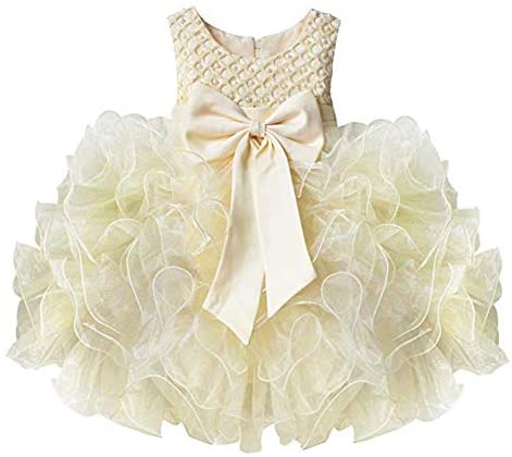 Baby Dresses Tulle Tutu Girl Dress Wedding Party Princess Dresses Age 0-3 Years