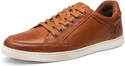 Valyrain Men's Sneakers Fashion Leather Casual Shoes Dress Sneaker Oxford Shoes