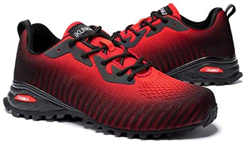 ikunka Womens Men's Tennis Shoes Men Casual Mens Fashion Sneakers Cross Training Shoe Outdoor Non-Slip Walking Footwear