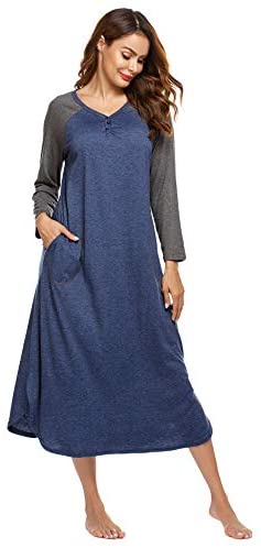 Women's V-Neck Long Sleeve Sleepwear