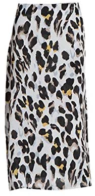 Women's Summer Sexy Leopard Printed Skirt Fashion Elegant High Waist Skirt