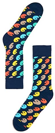 UIN Men Women's Sneaker Sock Art Painted Color Cotton Breathable Socks