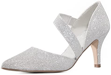 mysoft Women's Pumps Pointed Toe 3 inch Dress Shoes for Women