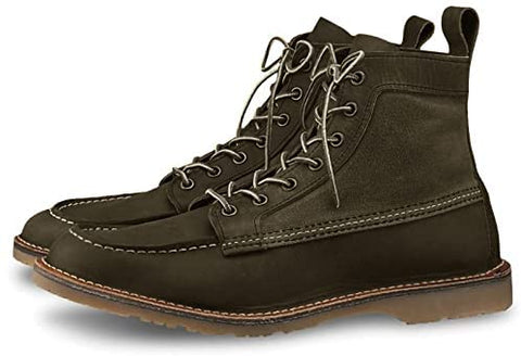 Mens Lace Up Ankle Boots Water Proof Platform Round Toe Booties Casual Non Slip Walking Shoes