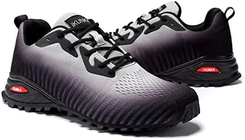 ikunka Womens Men's Tennis Shoes Men Casual Mens Fashion Sneakers Cross Training Shoe Outdoor Non-Slip Walking Footwear