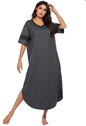 Women's V Neck Loungewear  Loose Sleepwear