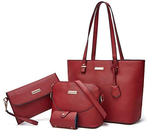 YNIQUE Satchel Purses and Handbags for Women Shoulder Tote Bags Wallets