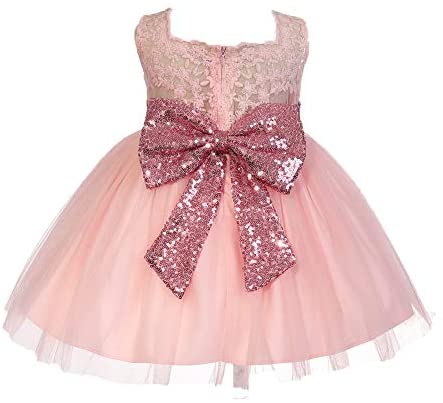 Baby Dresses Tulle Tutu Girl Dress Wedding Party Princess Dresses Age 0-3 Years