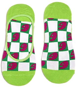UIN Men Women's Sneaker Sock Art Painted Color Cotton Breathable Socks