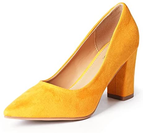 Heel The World Women's Pumps Pointed Toe Dress High Heels