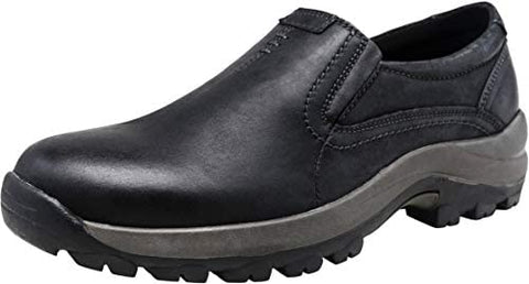 Men's Jungle Moc Casual Loafers Leather Slip-on Walking Shoes