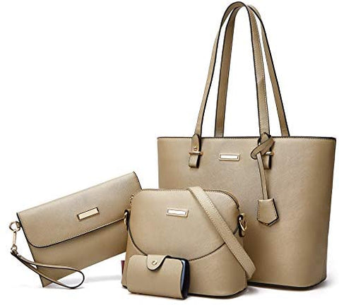YNIQUE Satchel Purses and Handbags for Women Shoulder Tote Bags Wallets