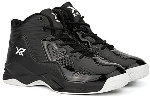 X RAY Footwear Cruz Boy’s Fashion, Handcrafted Faux Leather Sneaker Ankle-Highs Lace Up, Round Toe, Thermoplastic Rubber Outsole