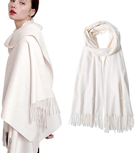 Pashmina Shawl and Wrap for Women Warm Pashmina Scarf Shawl Wrap Cashmere Feel Large Soft Wrap Warm Stole