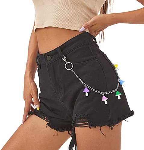 Women Chain Belt For Jeans Silver Waist Chain Girls Adjustable Body Link Belts Fashion Pants Pocket Belts For Dresses