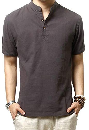Men's Solid Button Closure Shirts