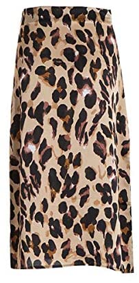Women's Summer Sexy Leopard Printed Skirt Fashion Elegant High Waist Skirt