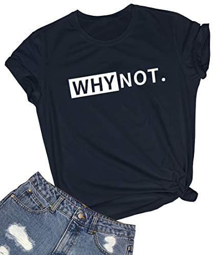 HAPPYBERRY Women Graphic T Shirts Summer Funny Tees