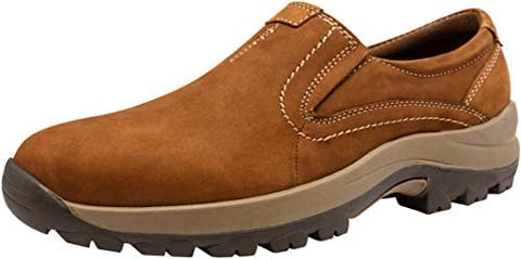Men's Jungle Moc Casual Loafers Leather Slip-on Walking Shoes