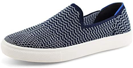 Women Knit Slip On Sneakers Comfortable Walking Loafers
