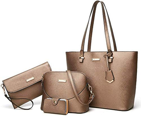 YNIQUE Satchel Purses and Handbags for Women Shoulder Tote Bags Wallets