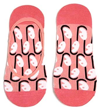 UIN Men Women's Sneaker Sock Art Painted Color Cotton Breathable Socks